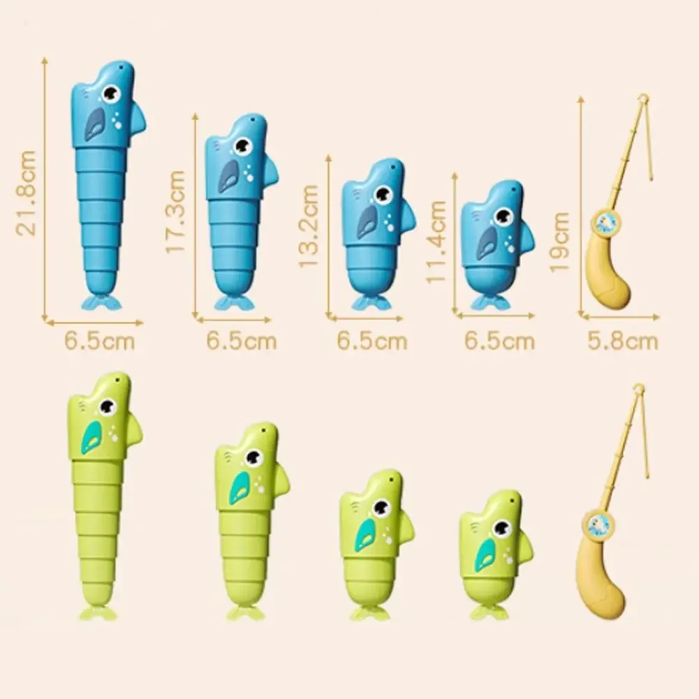 낚시 배틀 게임 어린이용 접이식 낚싯대 테이블탑 시뮬레이션 물고기 잡기 마스터 가족 파티 인터랙티브 장난감