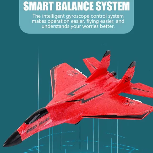 MIG 320 Plane RC Plane RC Glider Plane 2.4GHz High Speed Motor EPP Toy Gift RC Plane Toy Electric RC Aircraft Drone 2