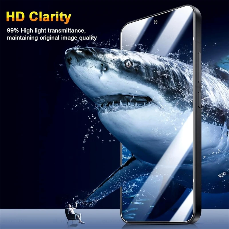 Premium HD Screen Protector - Clear Crystal 9H Glass, Anti-Scratch, Case Friendly, 5-Pack