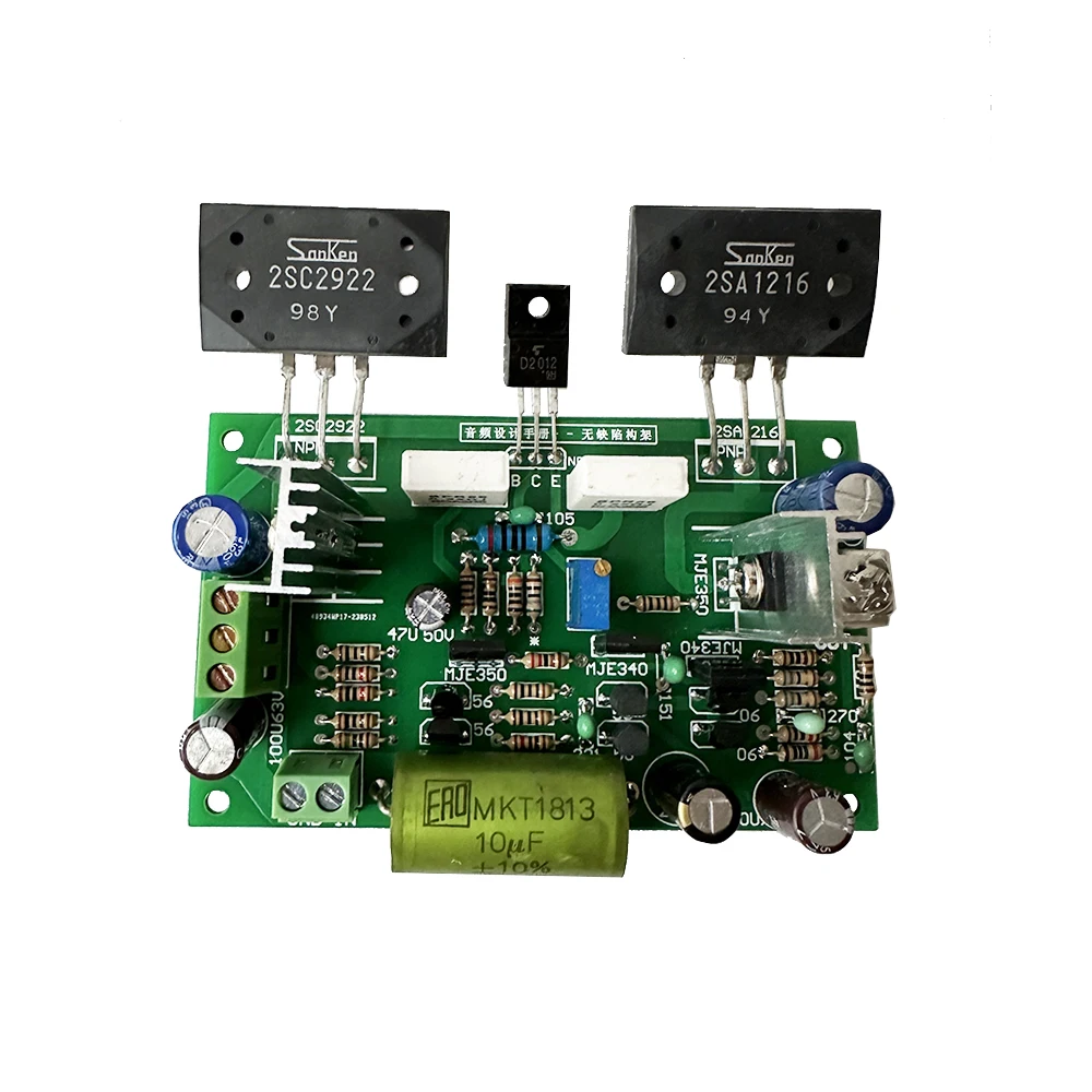 Sanken-placa do Amplificador de Potência Hifi 2sc2922 2sa1216 200w Dc24v50v
