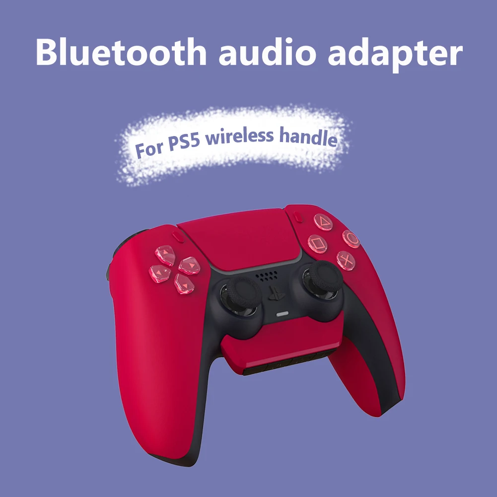 Bluetooth Adapter Stereo Headset Adapter Headphone Speakers for PS5 Wireless Game Controller Headset for PS5 Headsets