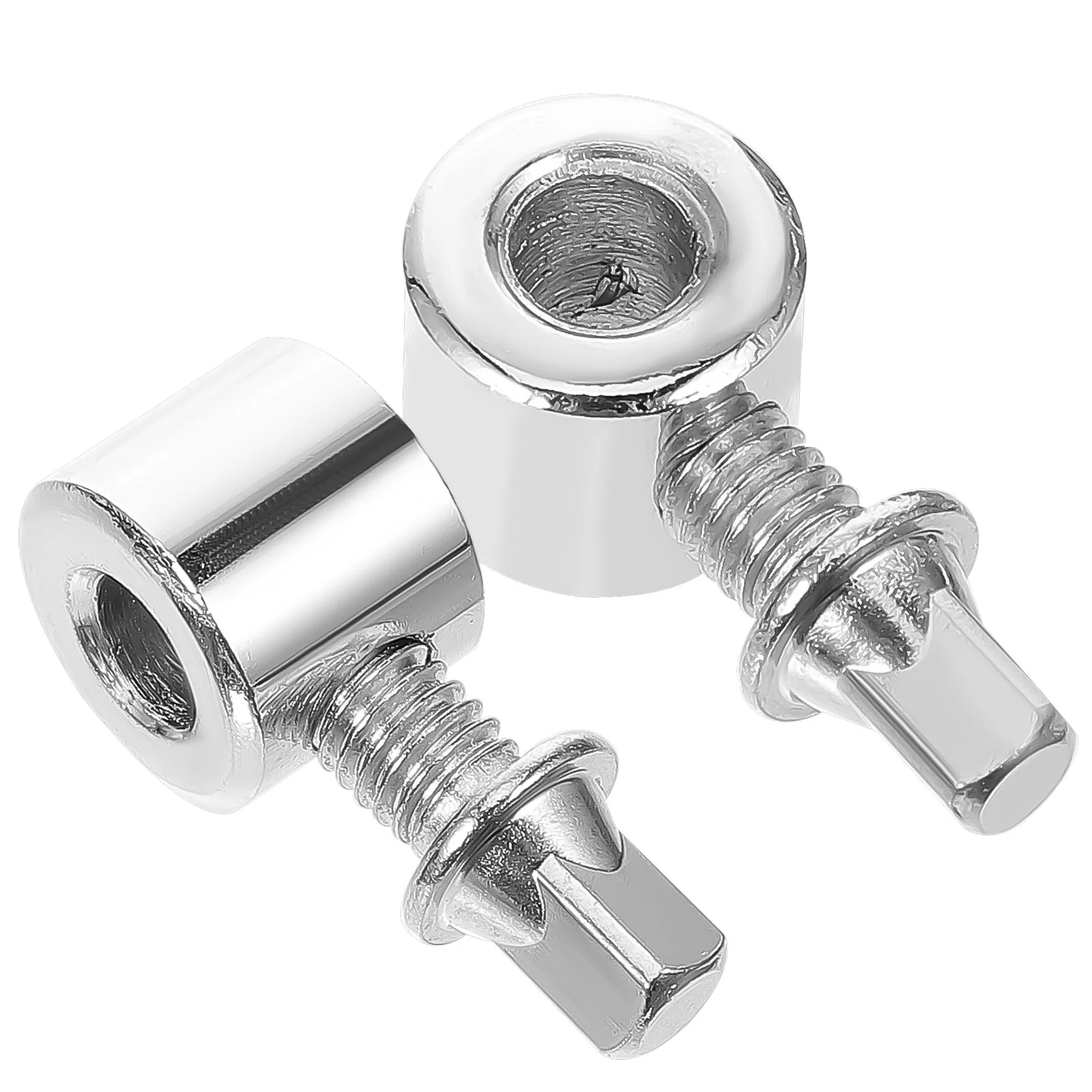 

2 Pcs Pedal Hammer Counterweight Percussion Instrument Felt Drum Foot Parts Roller