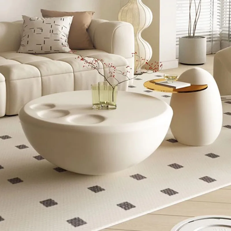 

Living Room Coffee Tables Round Multifunction Nordicwhite Modern Coffee Tables Space Savers Luxury Table Basse Furniture HY