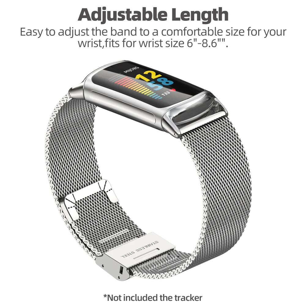 Metal Watchband Bracelet Strap - Premium Smart Band Accessory
