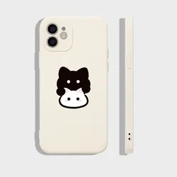 Playful Cat Lover Couple Phone Case - Soft Cover s - iPhone 12 Mini (Style 1)