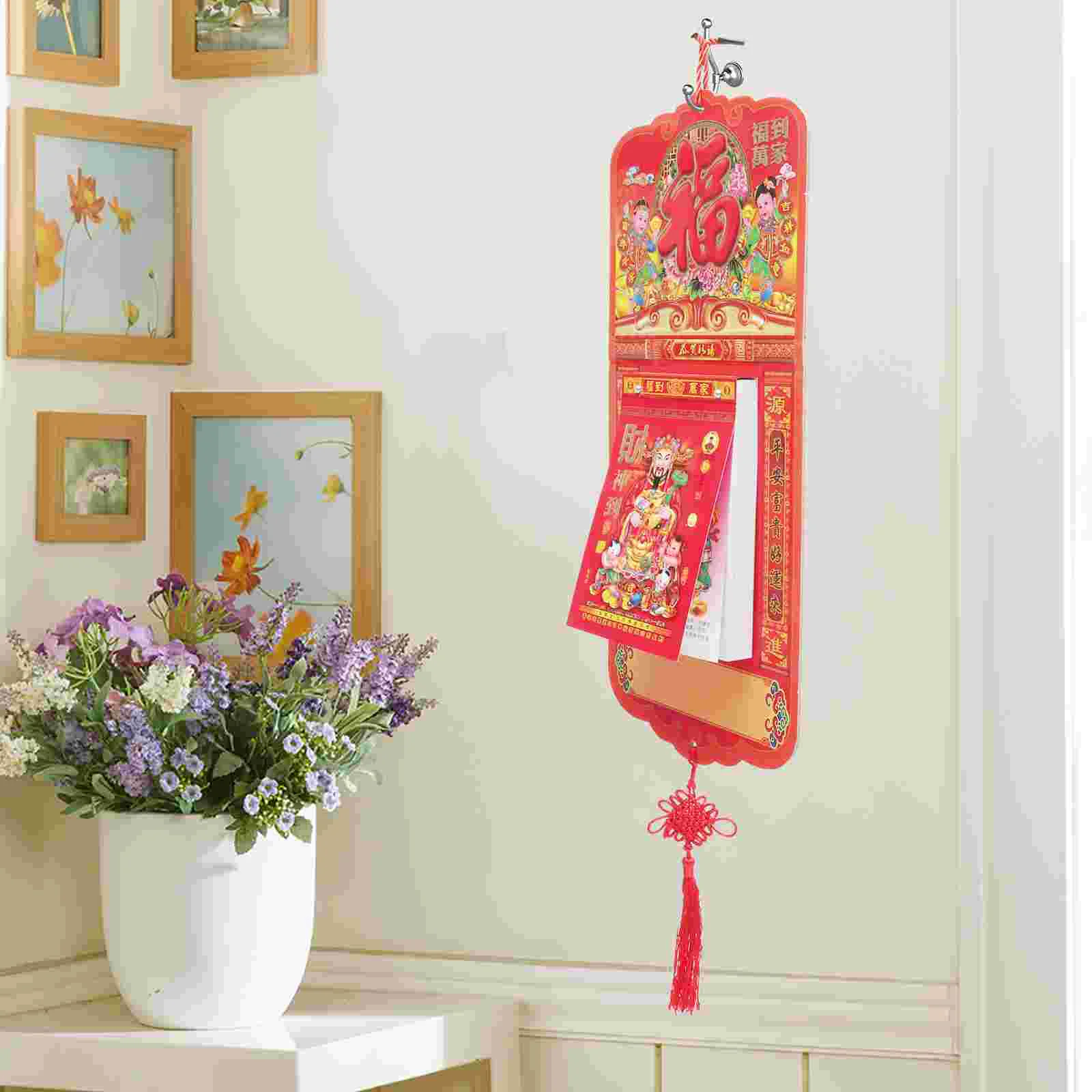 

Календарь китайский лунный, календарь на каждый день, Календарь Фэн-шуй, календарь на стену дракона, 2024