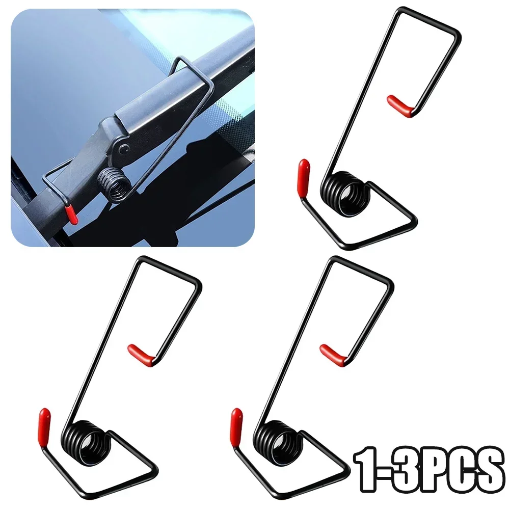 Car Windshield Wiper Arms Booster Spring Alloy Rubber Wipers Spring Auto Replaceable Parts Tools Universal