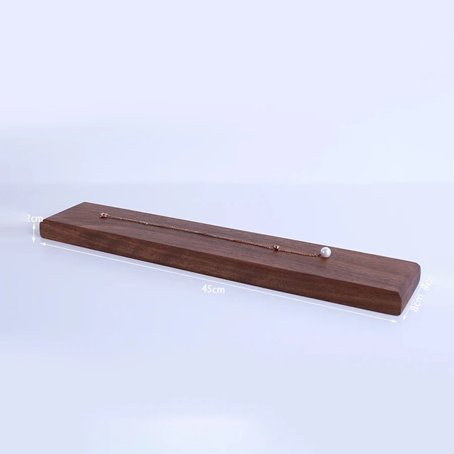 Walnut and Beech Wood Display Gift Base, Handmade Doll Display Stand, Simple Jewelry Tray, Cosmetics Organizer ,Jewelery Holder