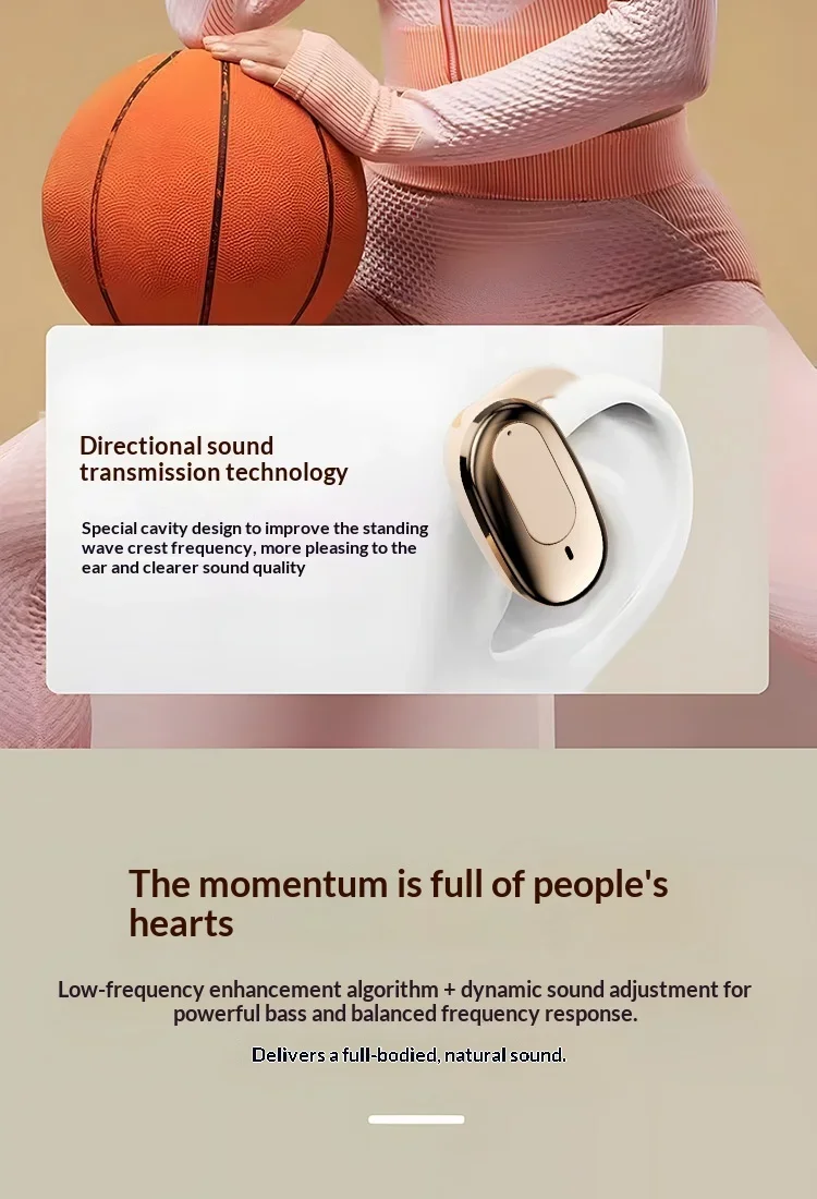 Wireless Bluetooth Earbuds Long Battery Life Noise Cancelling_voghion.com