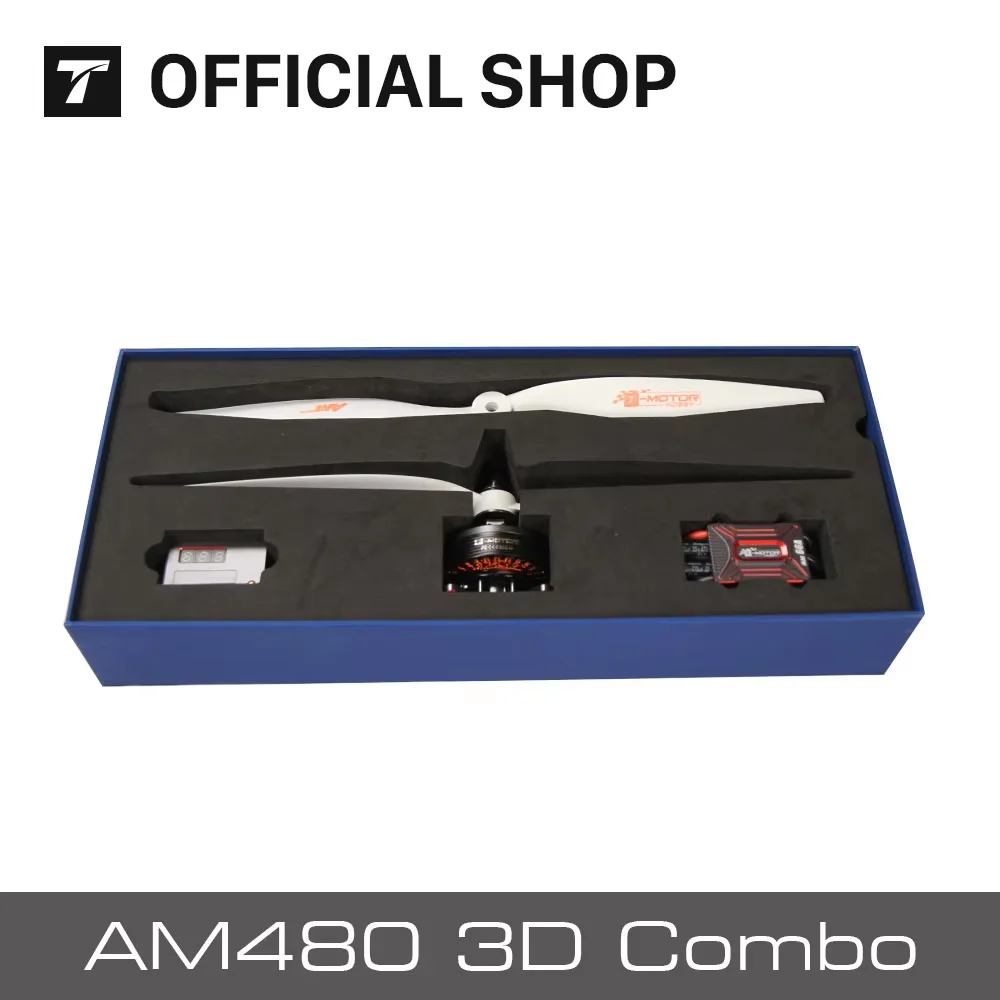 T-MOTOR 3D Combo AM480 AM66A ESC+AM40 Brushless Motor+13*6.5 Prop+AM ...