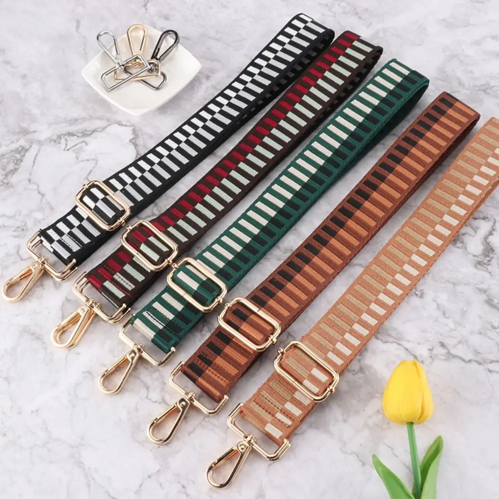 

3.8CM Wide Sling Bag Strap New Piano Pattern Colourful Long Shoulder Strap Crossbody Replaceable Bag Accessories