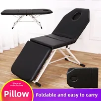 Beauty Salon Special Folding Massage Bed Portable Household Massage Bed Acupuncture Moxibustion Physiotherapy Beauty Bed