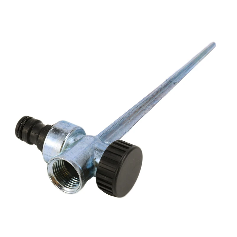 

5X 360 Degree Rotary Irrigation Sprayer Sprinkler For Lawn Garden Yard Golf Grass Metal Impulse Spike Hose Water Sprayer