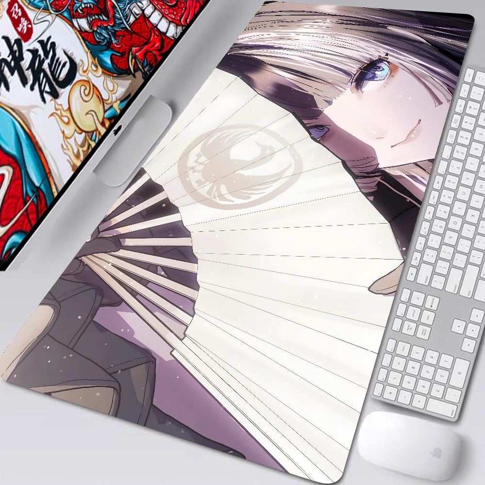 1pc Juufuutei Raden Mouse Pad Desk Mat With Pad Gaming Accessories Prime Gaming XXL Keyboard Pad Padding Mat 4