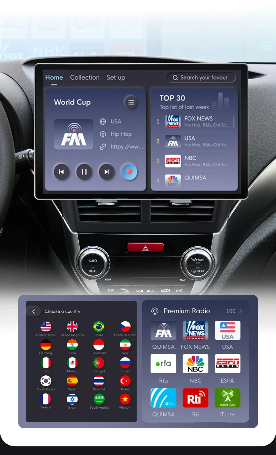 2K QLED Bildschirm Auto Radio Für Subaru Forester 3 SH Impreza 2007-2013 Drahtlose CarPlay Android Auto multimedia autoradio – Detail 10