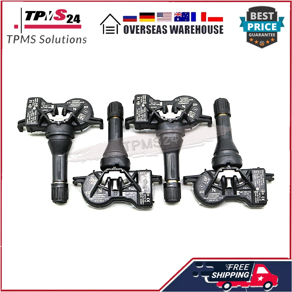 Датчик TPMS 4X для 2014 -2027 Nissan Qashqai II (J11) Sentra Teana X-Trail T31 T32 433 МГц 40700-4CB0B 40700-4CB0A 40700-4CB1A Датчик TPMS 4X для 2014 -2027 Nissan Qashqai II (J11) Sentra Teana X-Trail T31 T32 433 МГц 40700-4CB0B 40700-4CB0A 40700-4CB1A