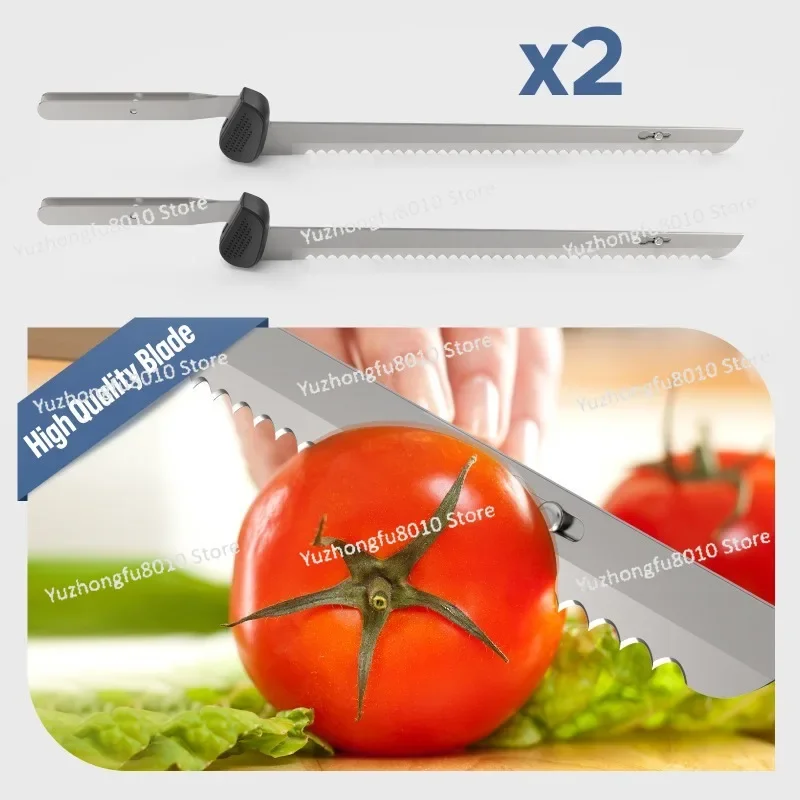 Electric Bread Knife Household Cake West Point Bakery Frozen Meat Stainless Steel Electric Bread Knife