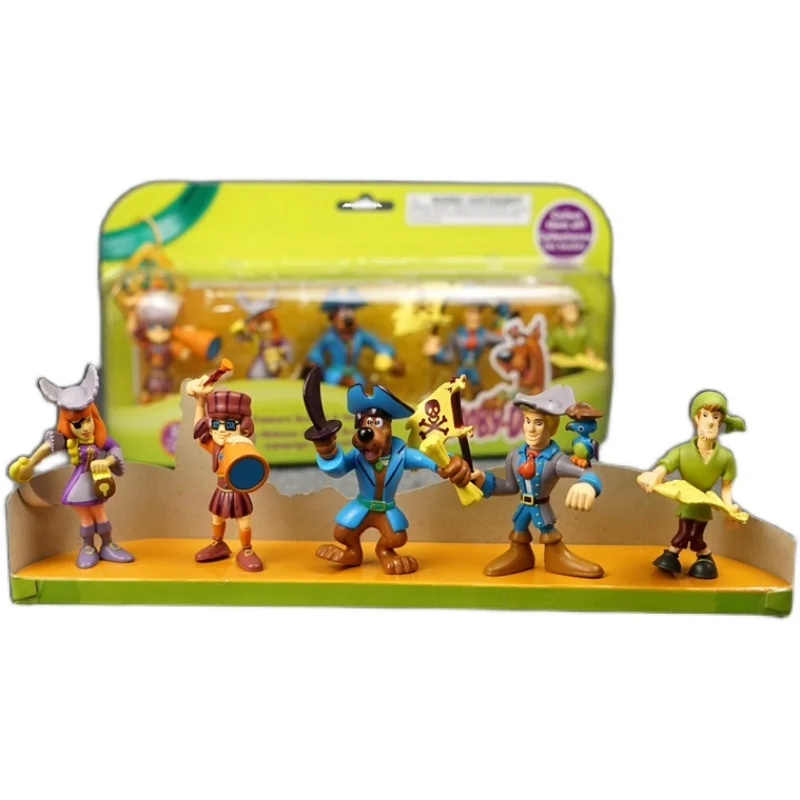 SCOOBY Пираты ДУ Приключения ворсистая собака экшн-фигурка мультяшная кукла