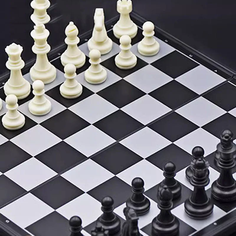 

Set Luxury Board Mold Chess Decor Checkers Figures High Quality Chess Magnetic Professional Juegos Sociales Table Game WXH20XP