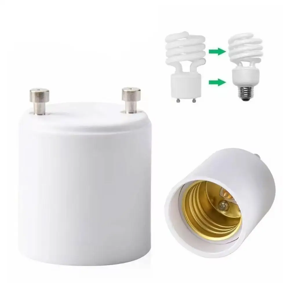 GU24-E26/E27 Conversion Lamp Holder Plastic Lamp Holder High Quality Adapter For Living Room