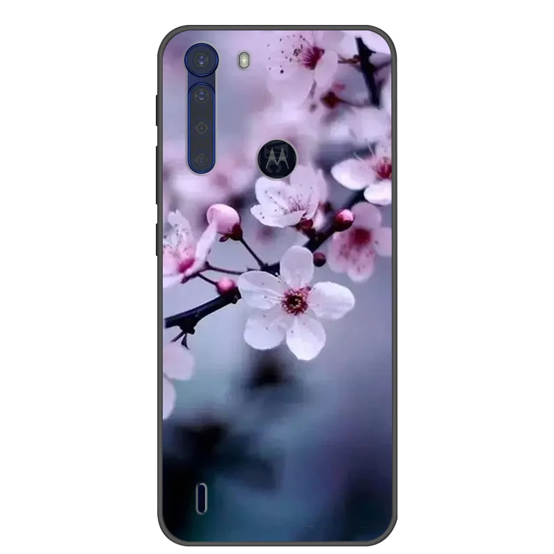 Fashionable Cool Soft Silicone Cover for Motorola One Fusion+ Phone