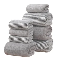 Grade 5A Antibacterial Bath Towel Bamboo Charcoal Fiber Towel Thickened Bath Towels for The Body for Gym Sports Shower Robe 1