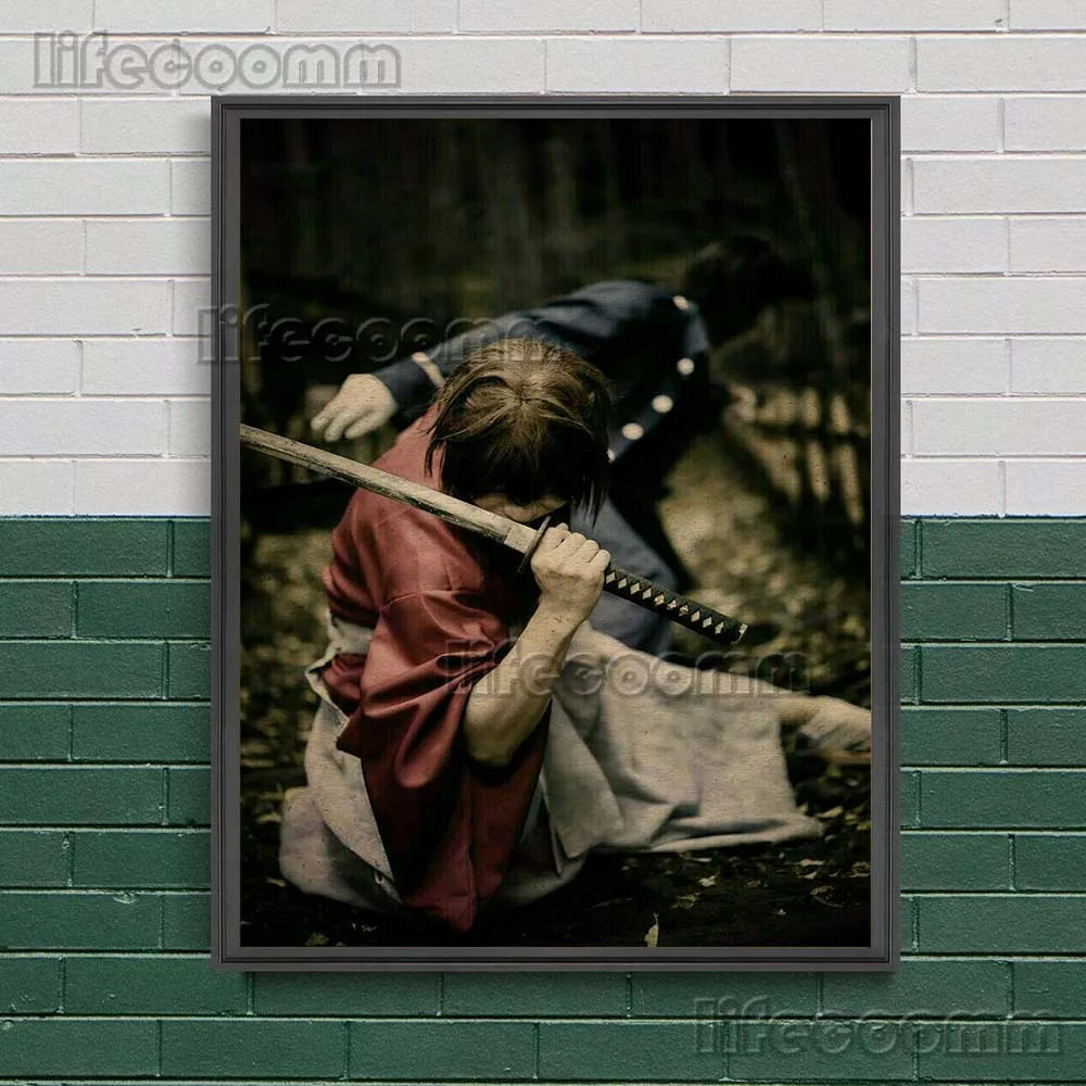 Rurouni Kenshin Himura Samurai Movie Print Art Canvas Poster For Living  Room Decor Home Wall Picture - AliExpress