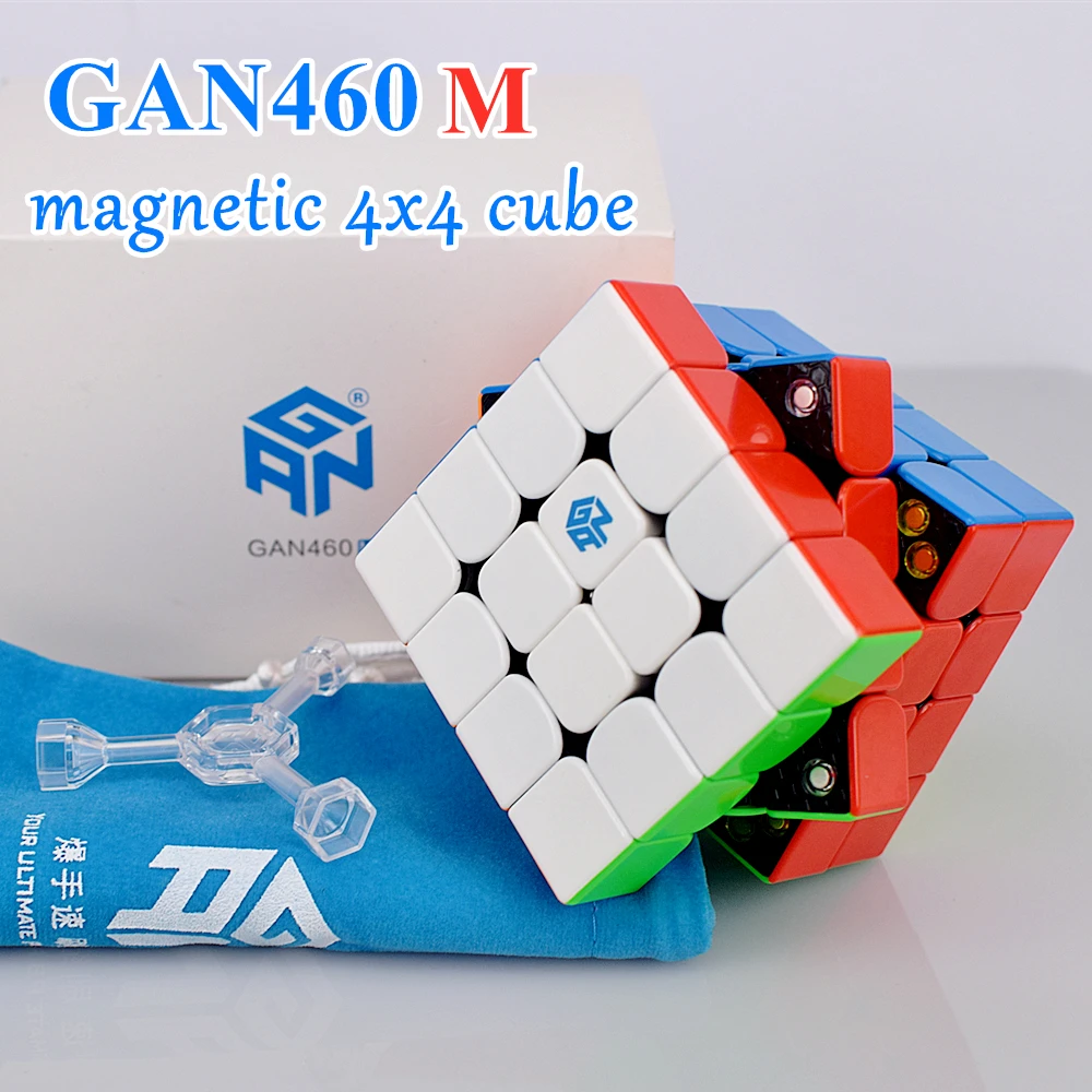 

GAN460M Magnetic 4x4x4 Magic Cube GAN460 M 4x4 Speed Cube GAN 460M Puzzle Cube 4x4x4 Cubo Magico GAN 460