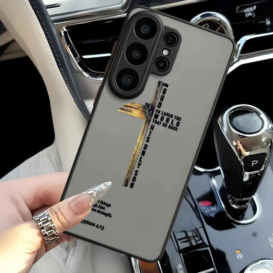 Cross Art Print Phone Cover Case