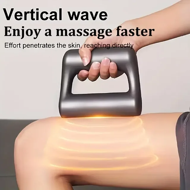Mini Muscle Massage Gun with 5-Speed Ring and 6-Speed Fascia Ring Deep Tissue Massager for Pain Relief and Workout Recovery 1