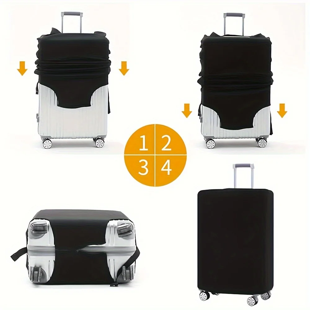 Durable Elastic Luggage Protector - Dustproof & Anti-Scratch Cover