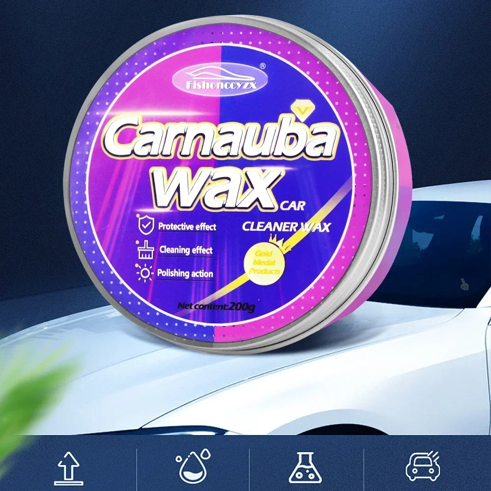 Car Wax Auto Paint Care Carnauba Paste Wax Brazilian Polishing Paste High Gloss Shine Super Hydrophobic Coating Glazing