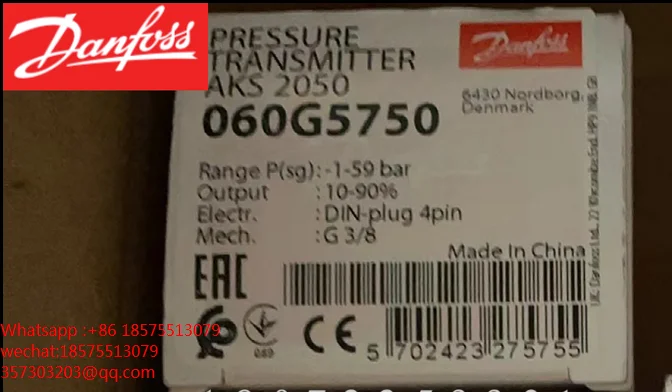 

Для Danfoss AKS2050 060G5750 AKS2050-N636-A0AB06-0 Датчик давления в наличии 1 шт.