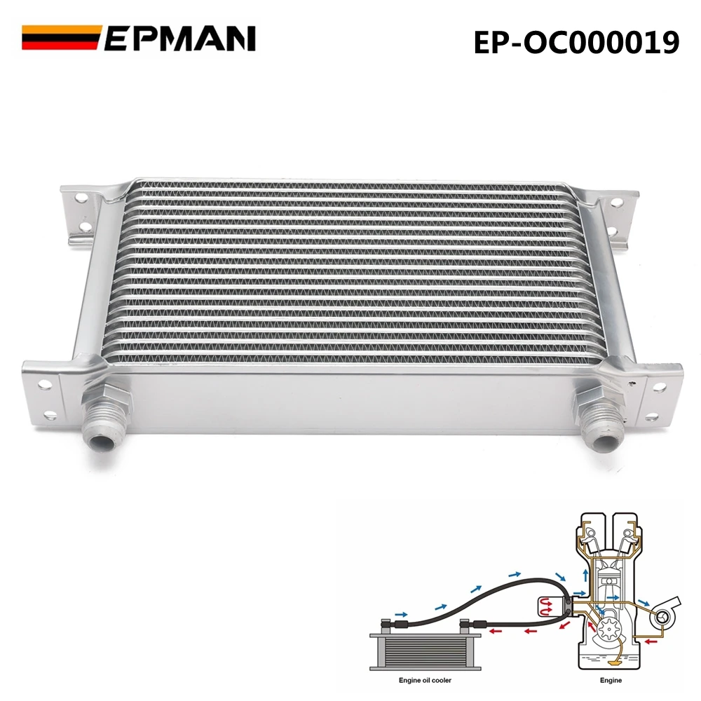 Buy 13 Row 10AN-AN10 Aluinu Universal Engine Transis Sion Oil Cooler Kit Oil Filter - View #8