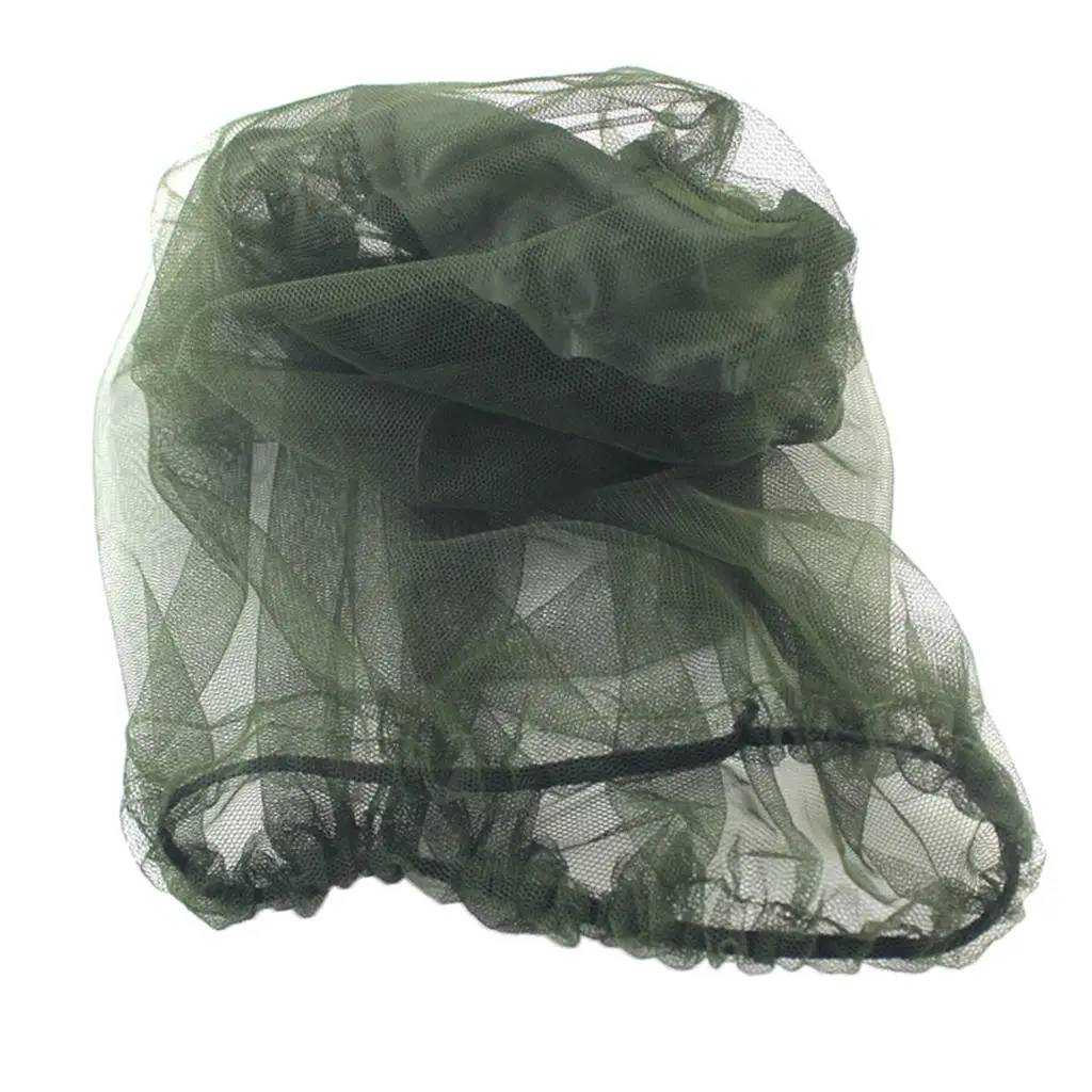 Gauze Net Hat mesh material head Fishing Camping Outdoors Kits