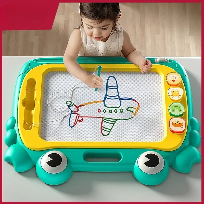 New Mini Magnetic Drawing Board Portable Erasable Colorful Writing Pad Toy  For Kid Toddlers Babies With One Pen Gift - AliExpress