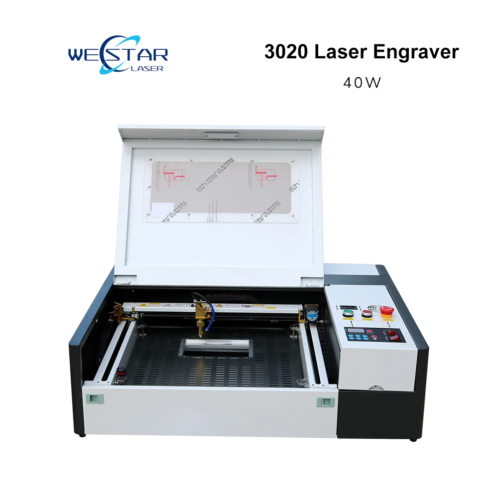 

40W CO2 Laser Engraving Machine K40 Acrylic Wood Cutter 3020 CNC Laser Engraver for DIY Use