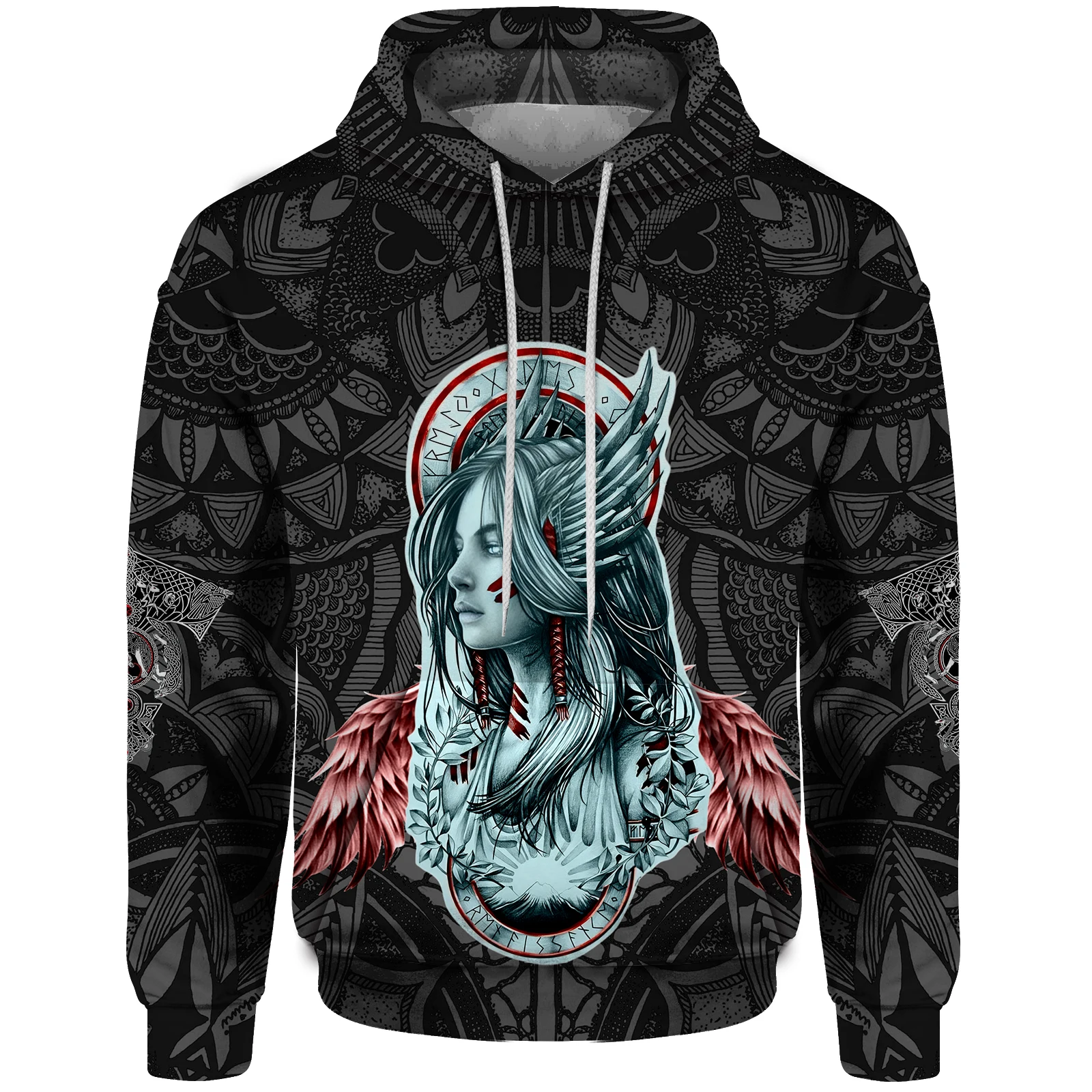 thumbnail image 1 of Sudadera con capucha y sudaderas de moda para hombre, nueva bruja, ropa Y2k, impresión 3D genial, ropa para hombre, marcas, duraderas, 1 of 5