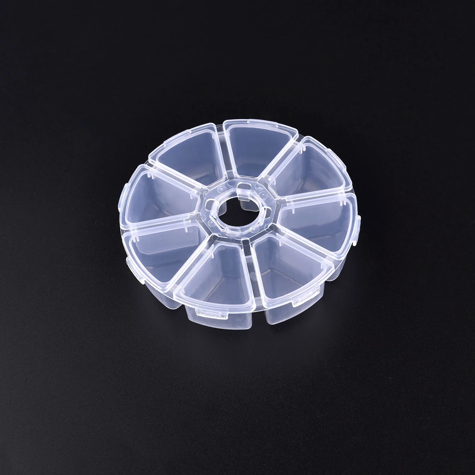 Clear Plastic Storage Box for Jewelry, Beads, and Small Accessories Organizer