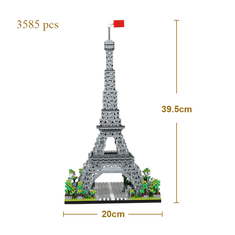 Eiffel Tower blocks