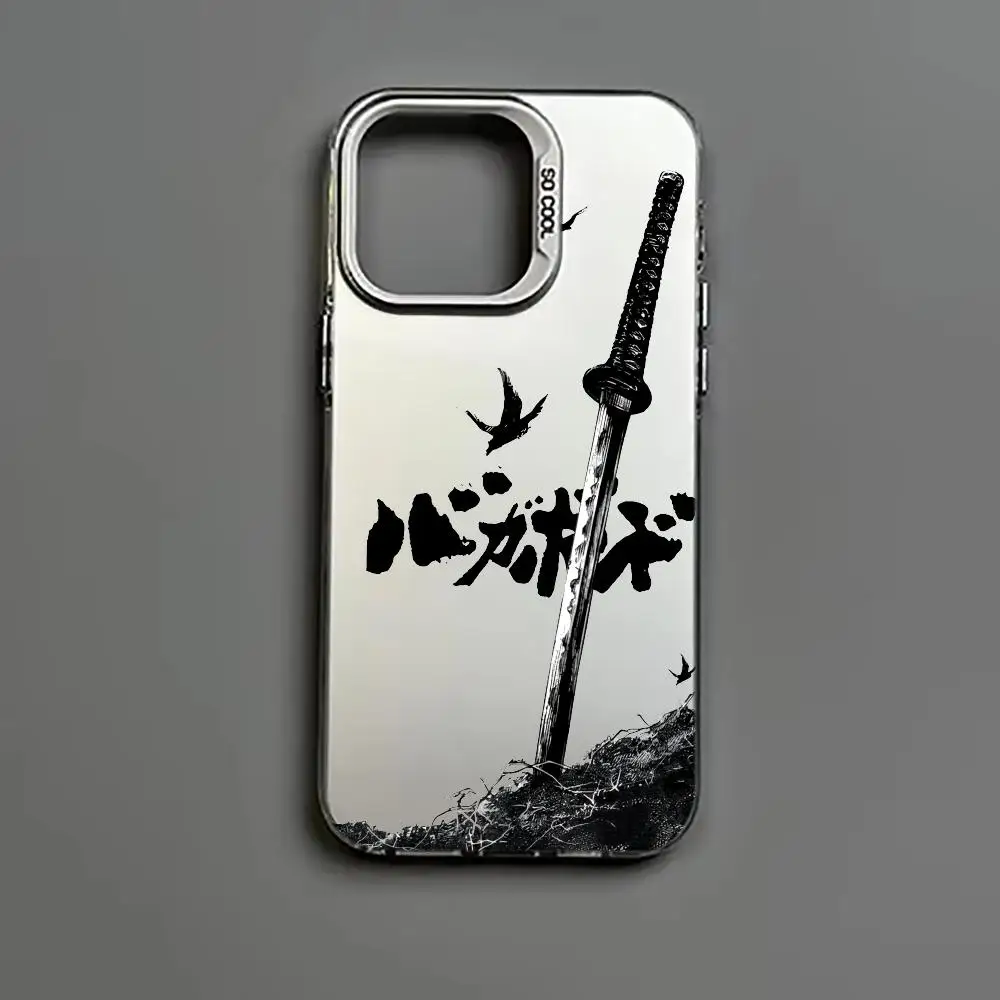 Japanese Comics Vagabond Samurai Plating Matte Phone Case Cover