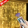 6x3M/3x3m christmas curtain lights USB Power Fairy Lights 1