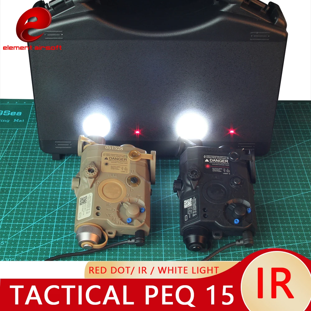 

Блок батарей FMA AN/PEQ-15, красный точечный Лазер + белая фотовспышка светодиодный + инфракрасное оружие ночного видения, брикет 20 мм, Охотничья винтовка для страйкбола PEQ