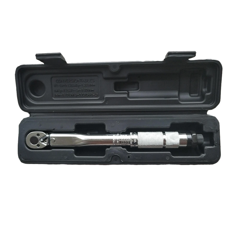 

Spanner Torque Wrench 1/4 3/8 1/2in Adjustable Hand Tools Square Drive Two-way For Car Repair Chromium-vanadium Steel