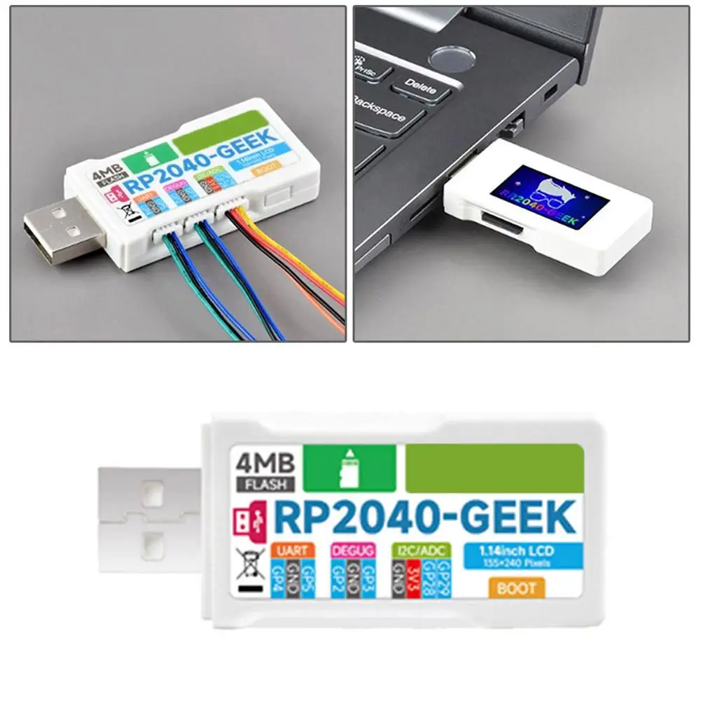    RP2040-GEEK  , RP2040 LCD, 1.14 ġ, K3Y5, 65K ÷ 