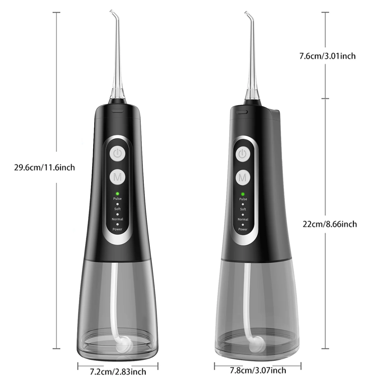 Description Picture 4 of itemYUESI Dental Floss Oral Irrigator 4 Different Cleaning Modes Low Noise Design Rechargeable Teeth Cleaner Electric Water Flosser