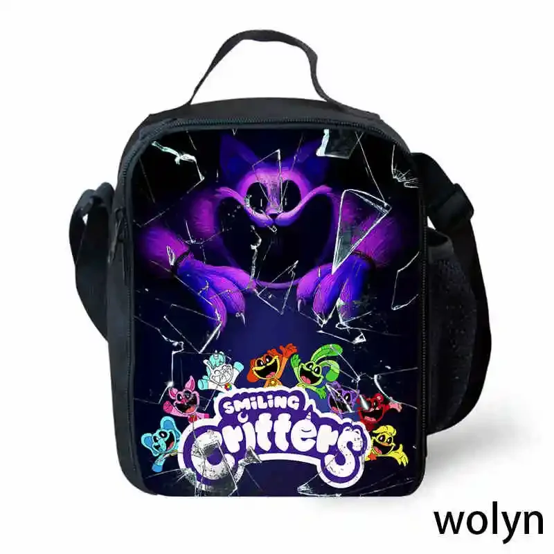 DIY Children Lunch Bags for School , Personalized Large Capacity School Cooler Bags with Your Photos Text