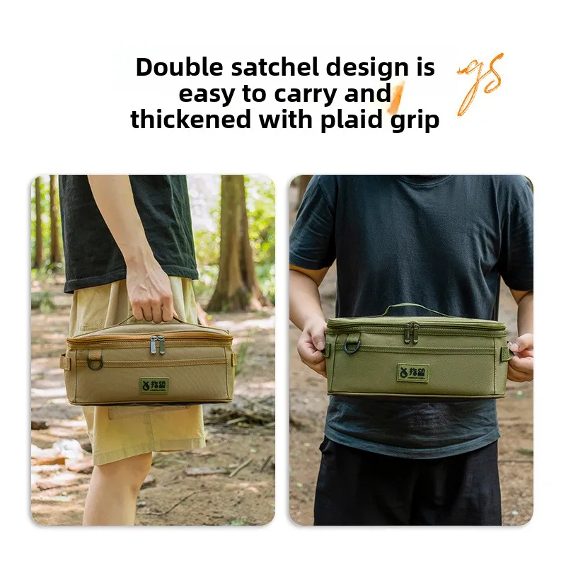 Waterproof Camping Cutlery Storage Bag for Outdoor Hiking