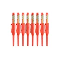 Red 8pcs
