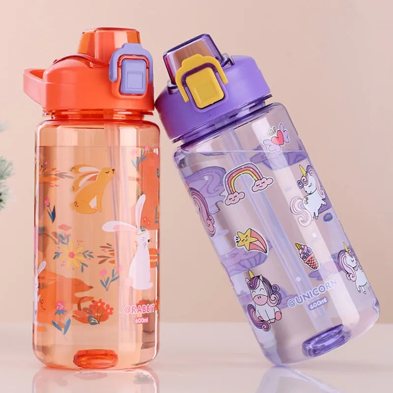 Kids' Sippy and Water Bottle Set - Unicorns